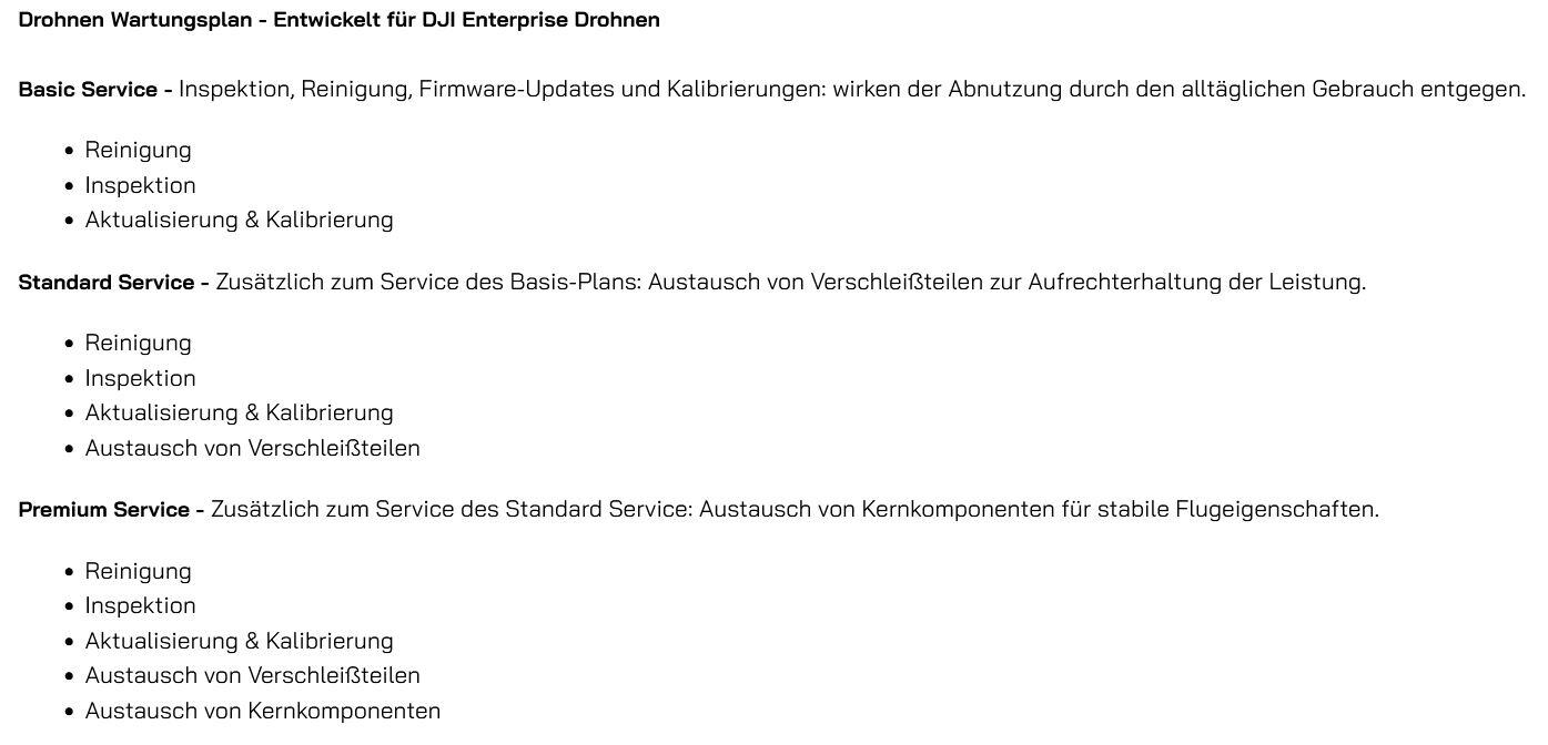 Bild Serviceplan